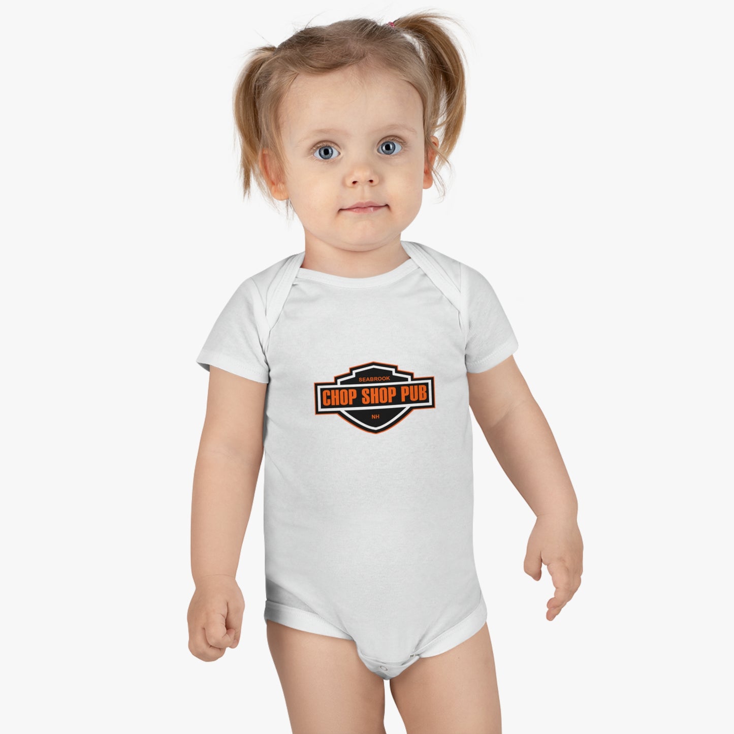 Baby Short Sleeve Logo Onesie®