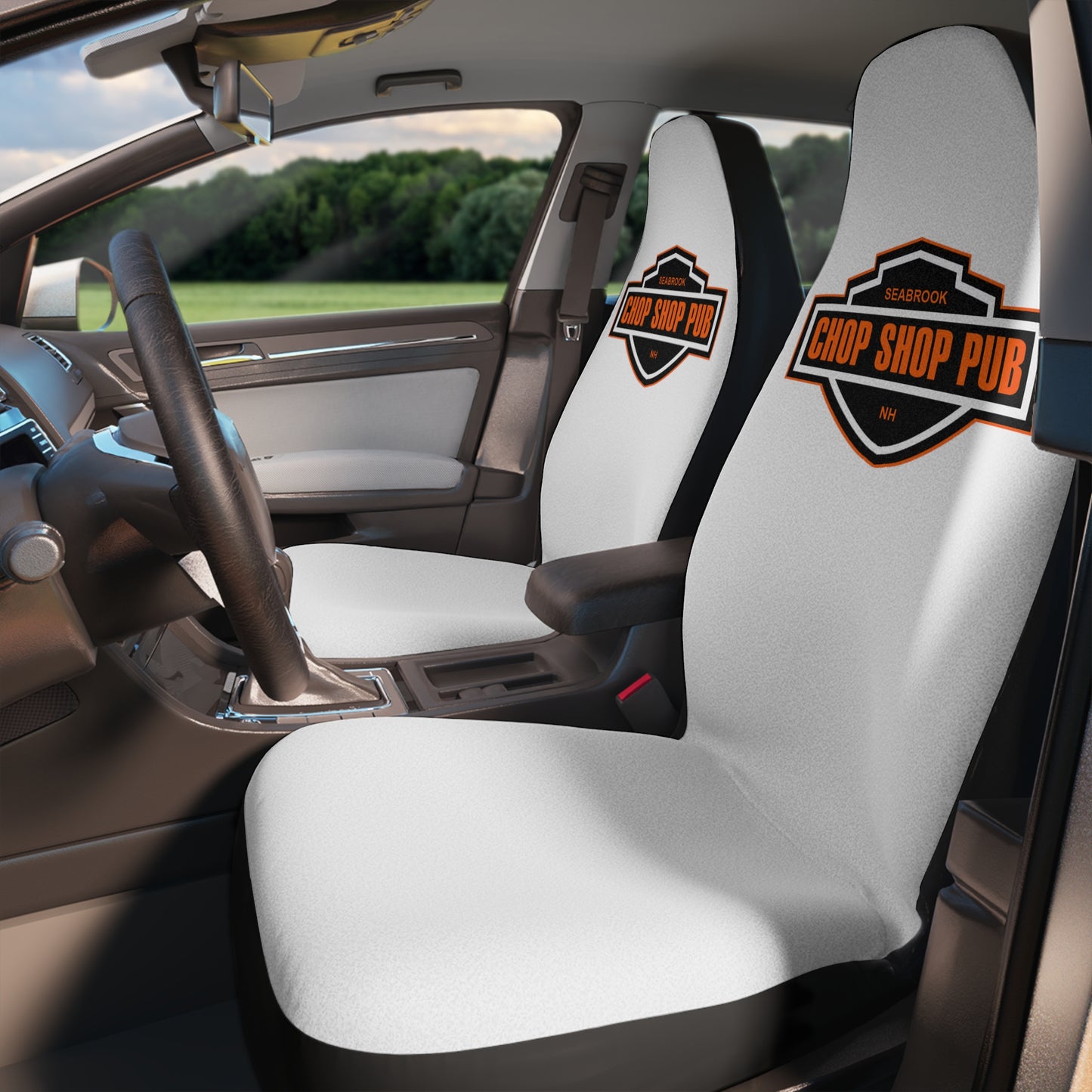 Logo Car Seat Covers