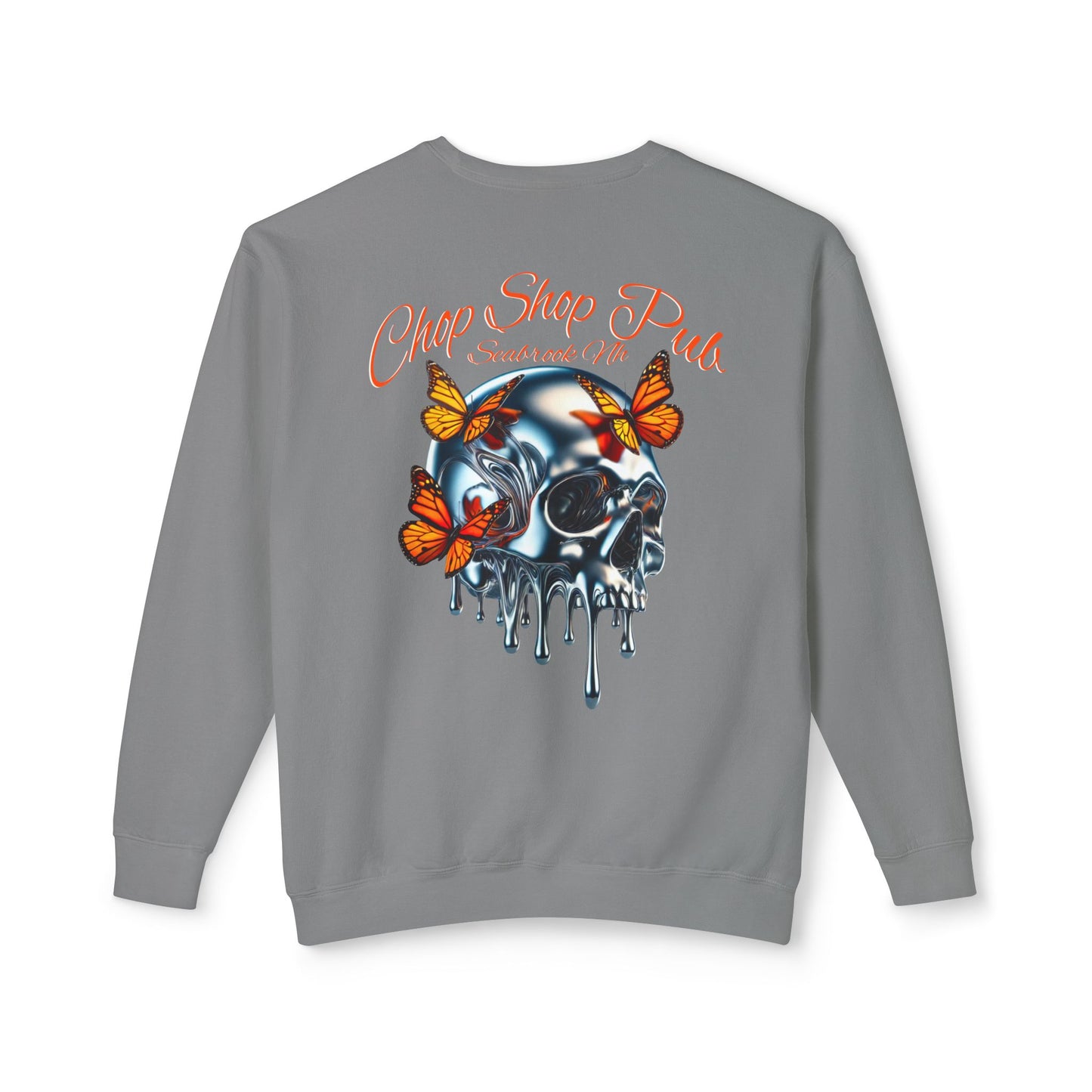 Chrome Skull Crewneck Sweatshirt