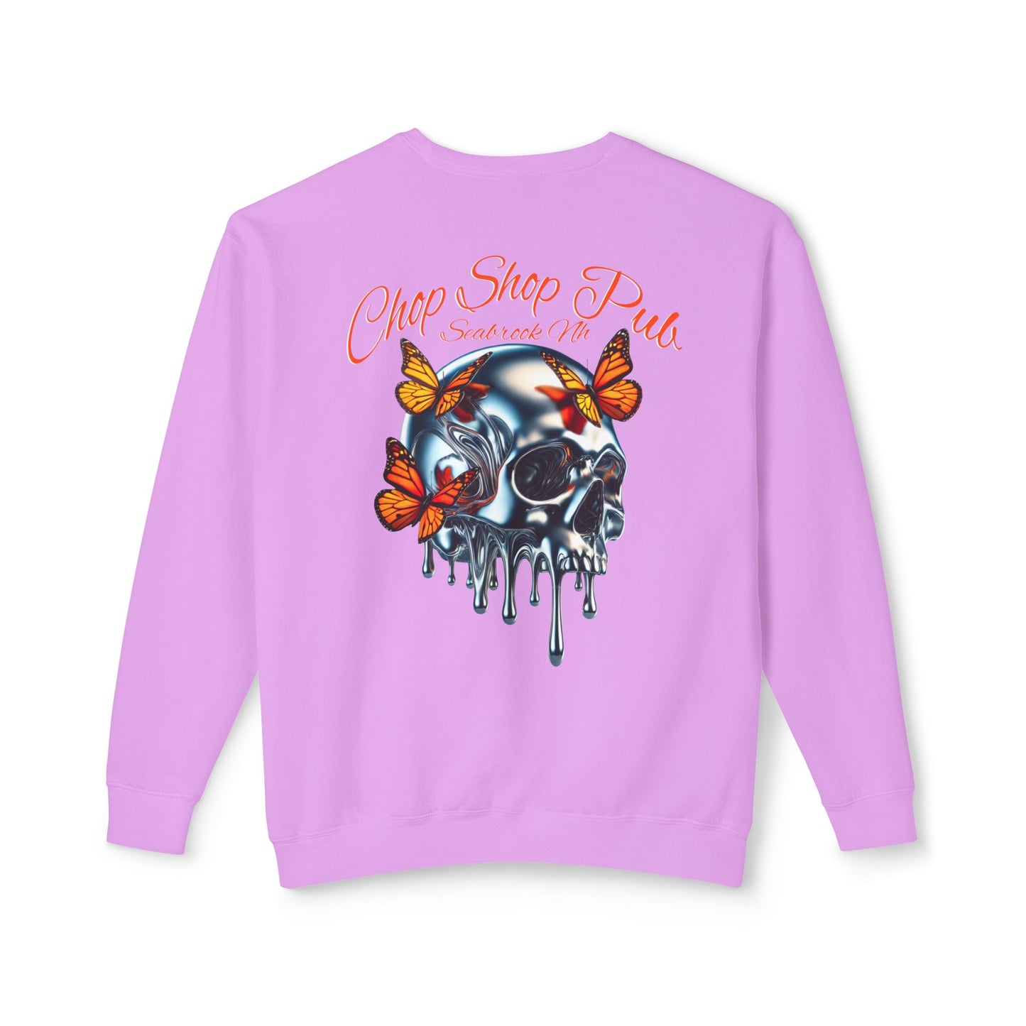 Chrome Skull Crewneck Sweatshirt