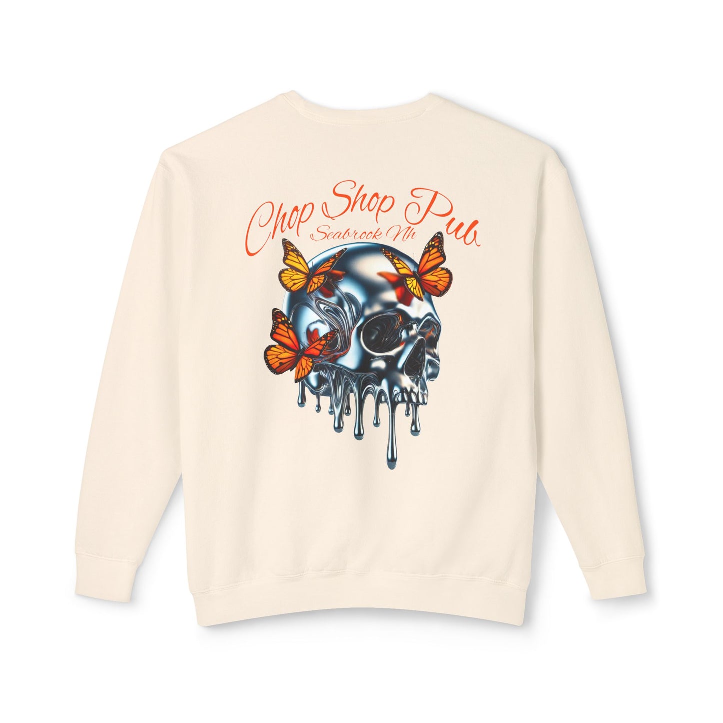 Chrome Skull Crewneck Sweatshirt