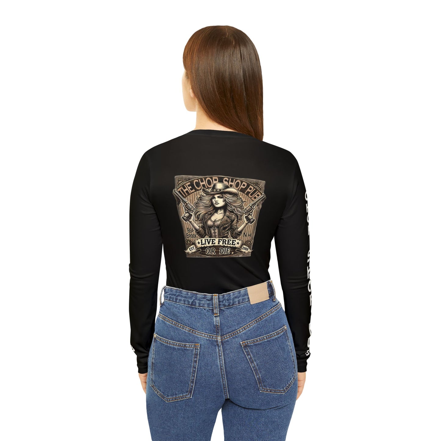 Wild West Long Sleeve V-neck