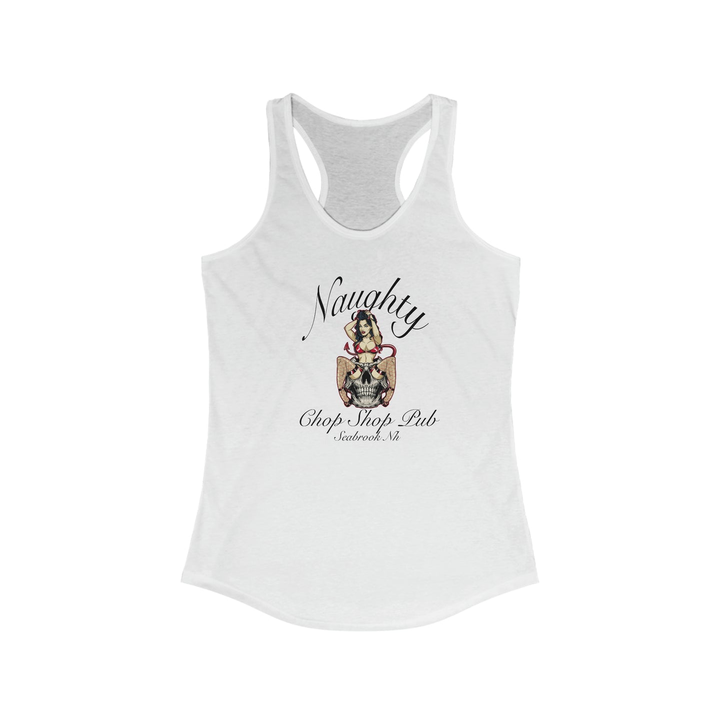Naughty Racerback Tank