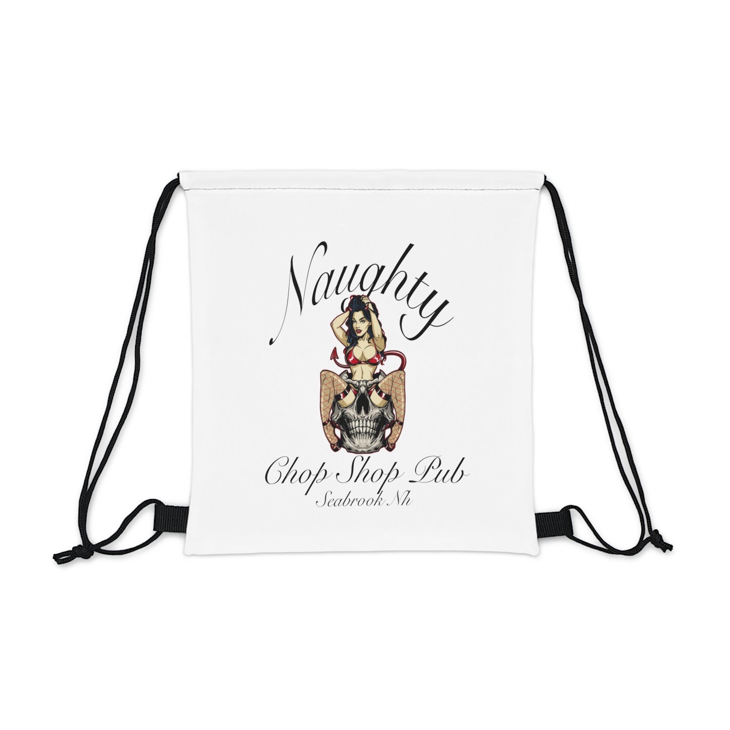 Naughty Drawstring Bag