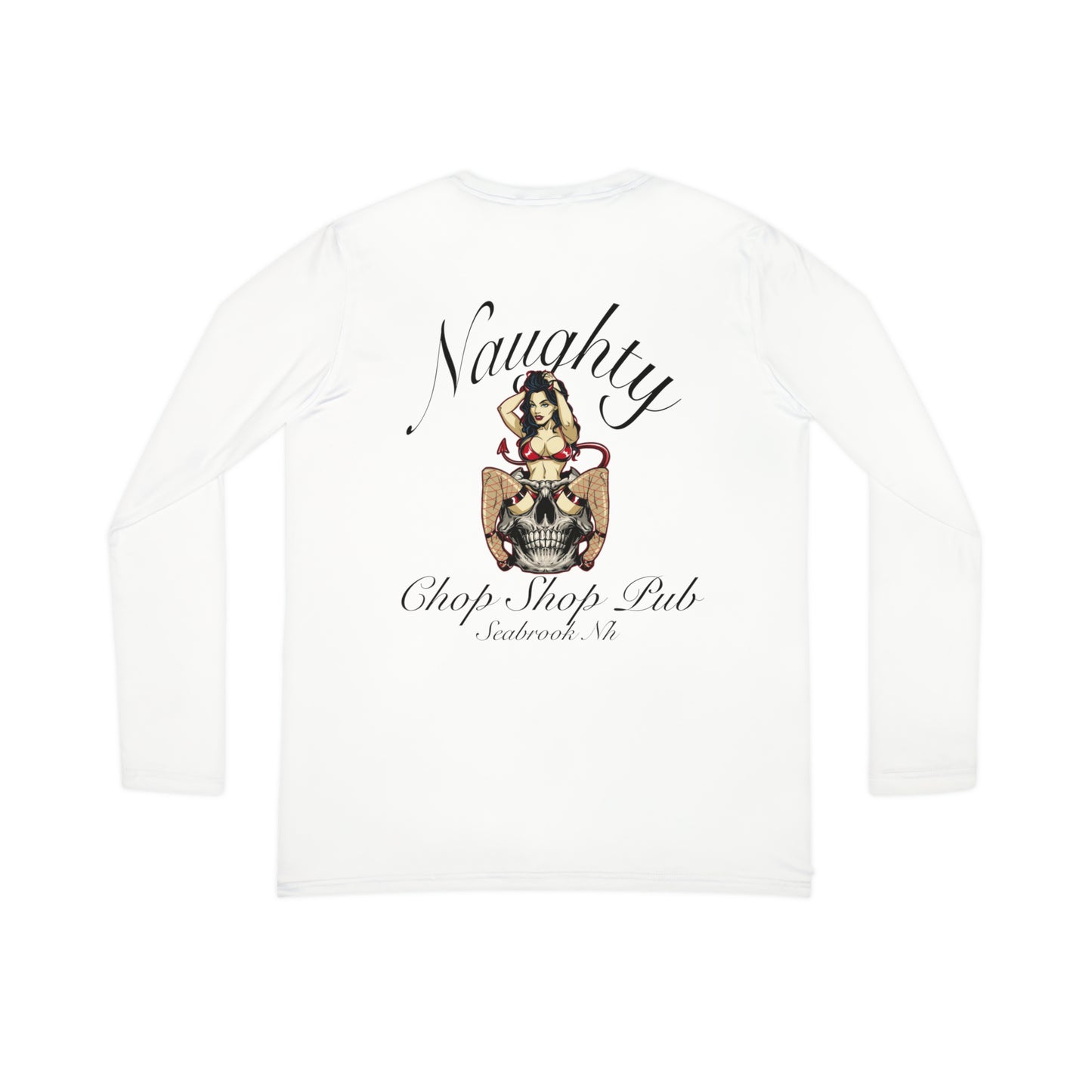 Naughty Long Sleeve V-neck Shirt