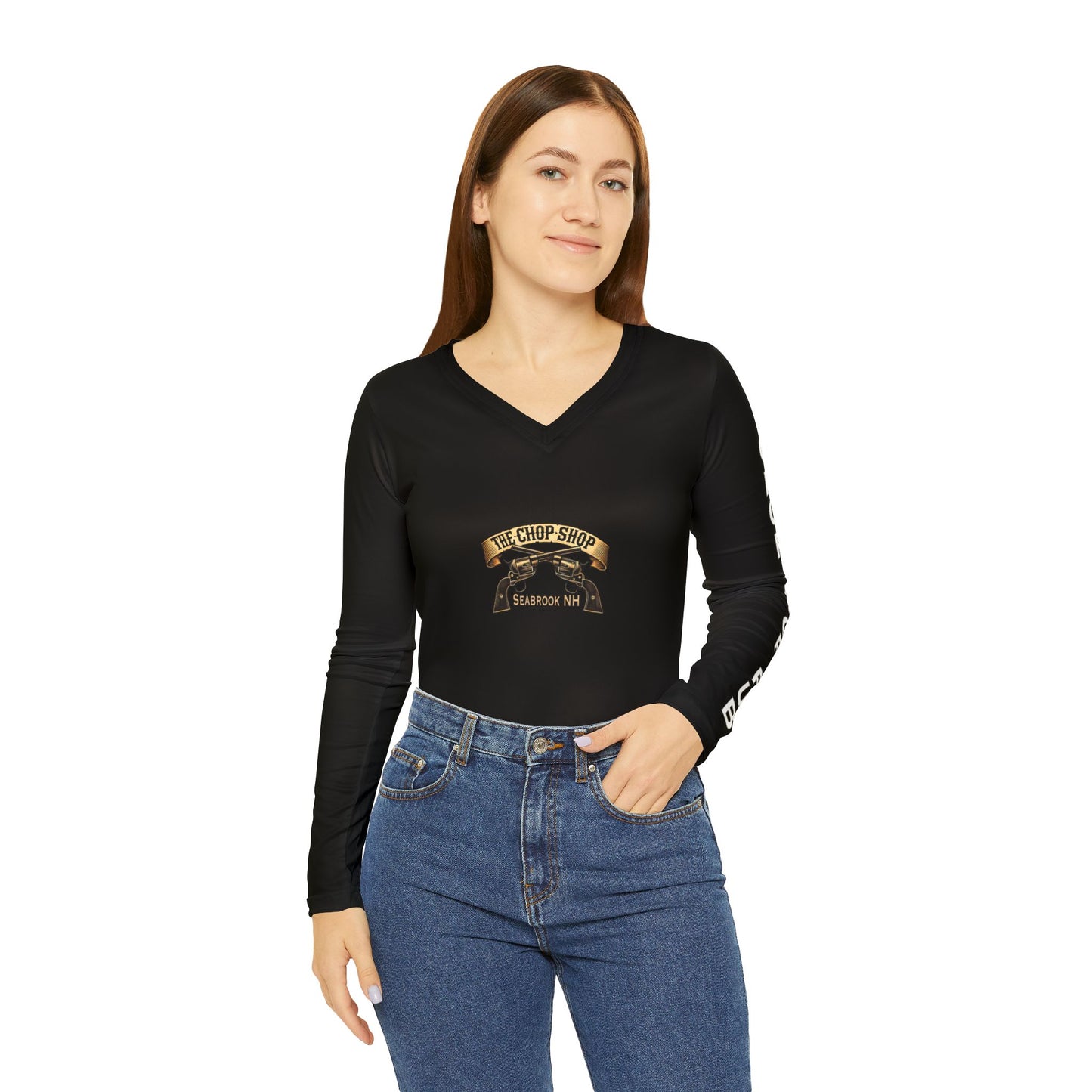 Wild West Long Sleeve V-neck