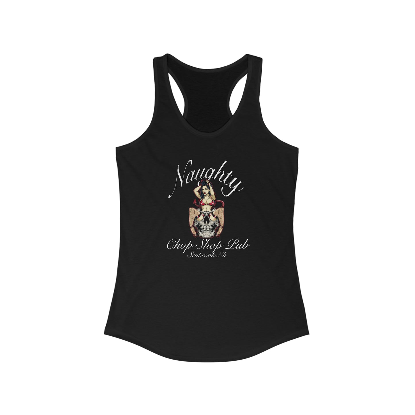 Naughty Racerback Tank