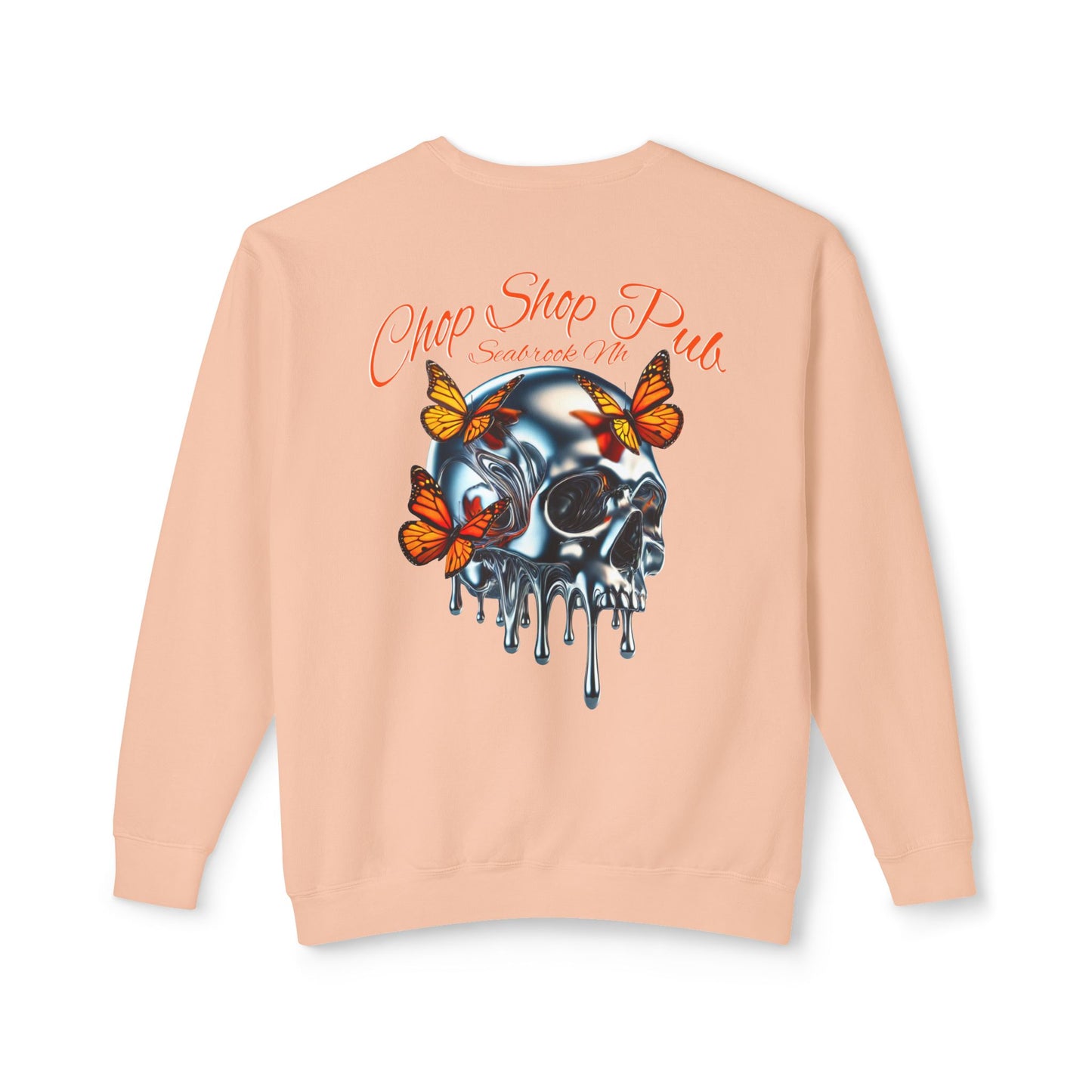 Chrome Skull Crewneck Sweatshirt