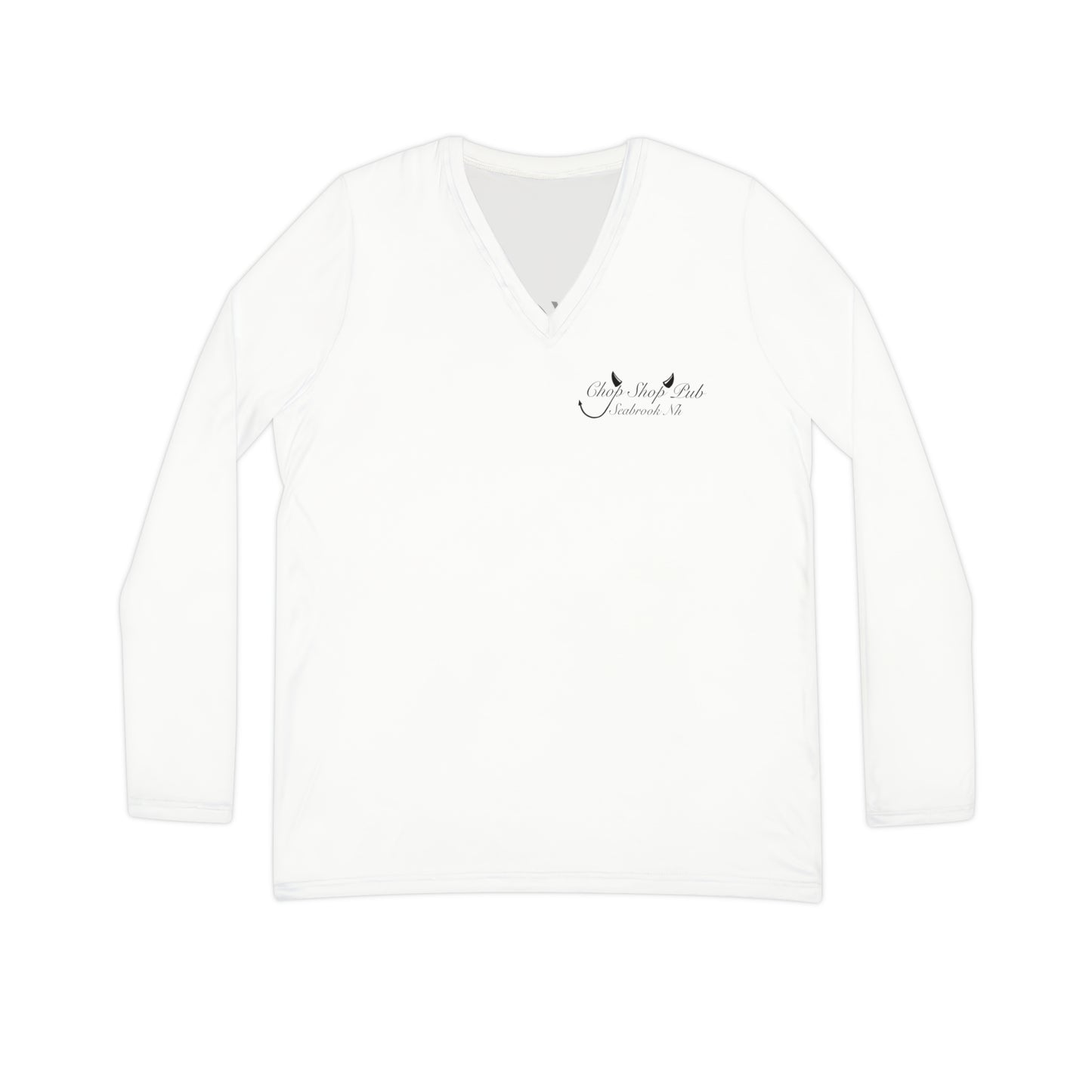 Naughty Long Sleeve V-neck Shirt