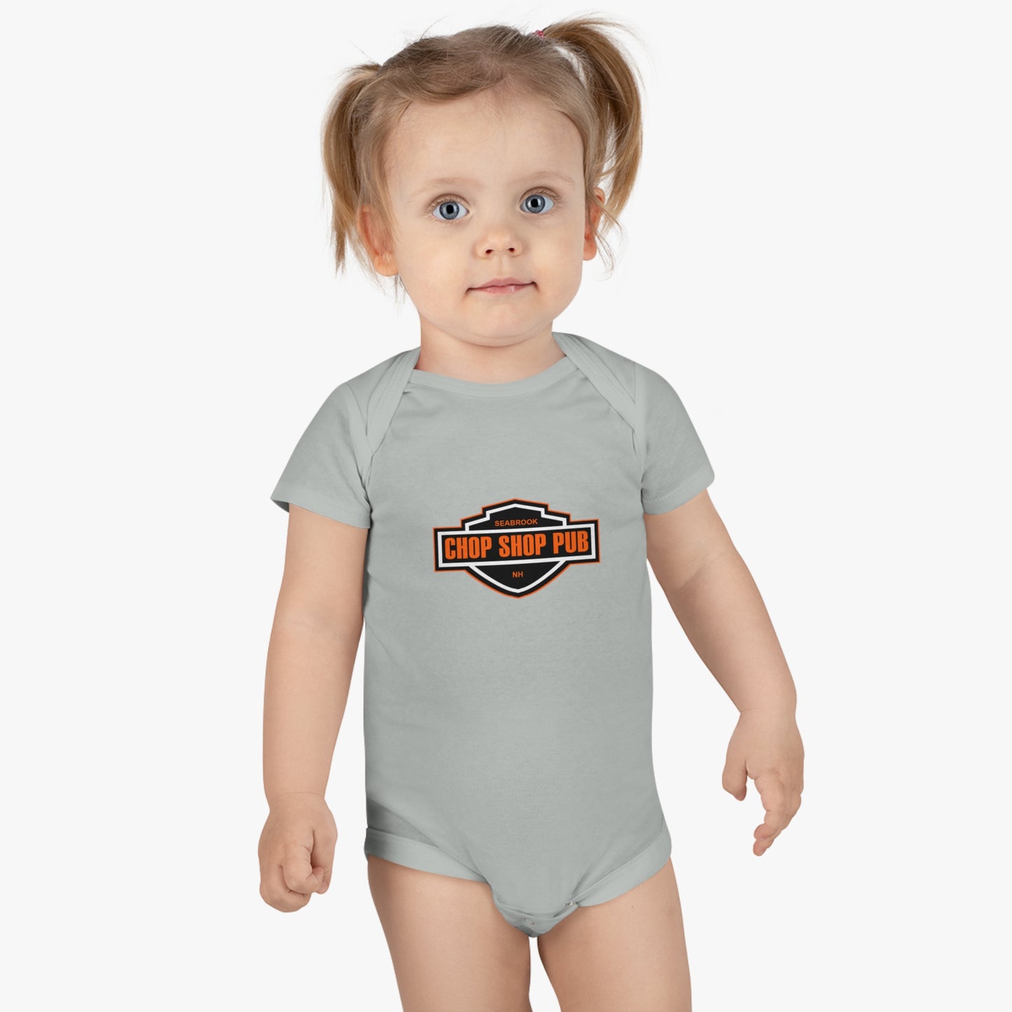 Baby Short Sleeve Logo Onesie®