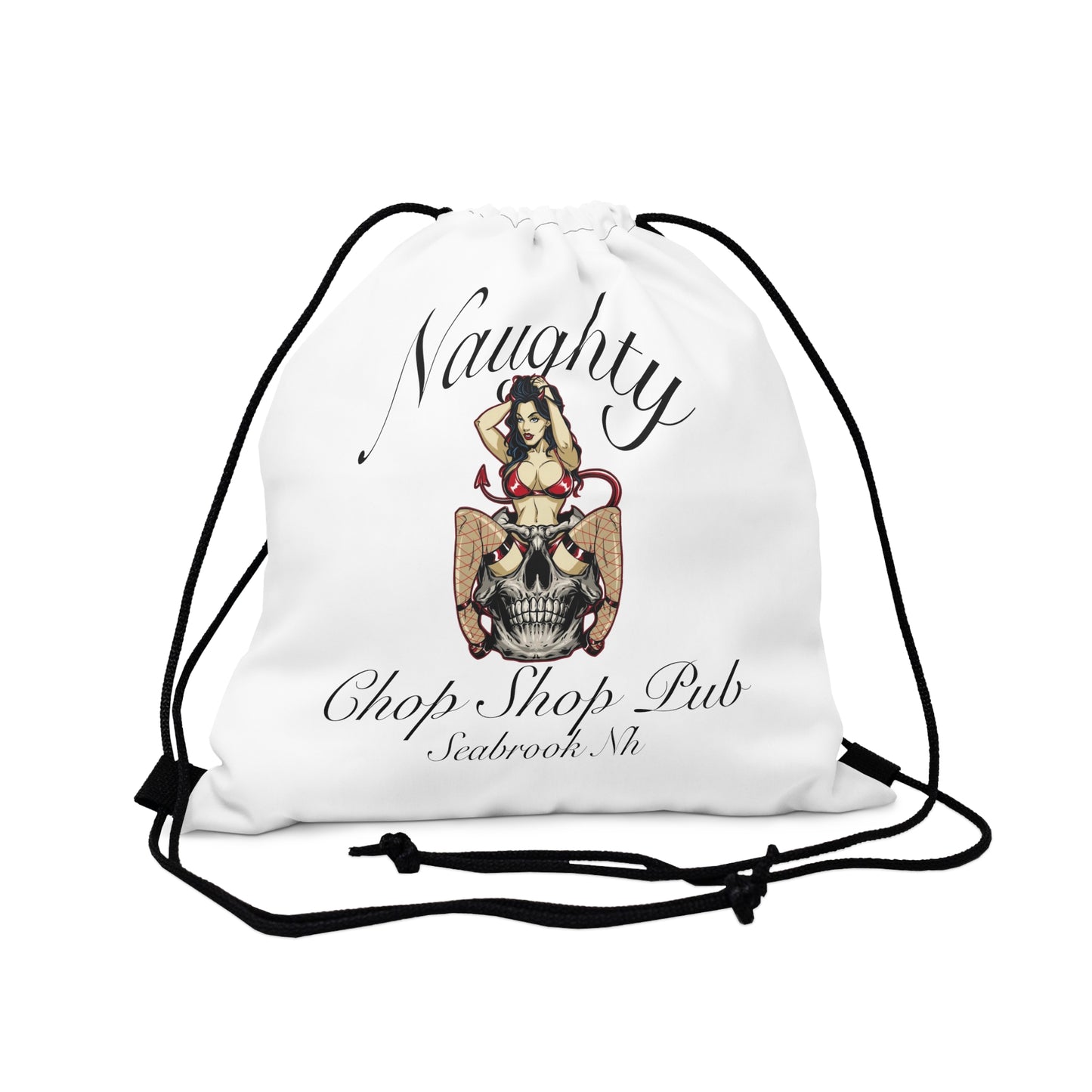 Naughty Drawstring Bag