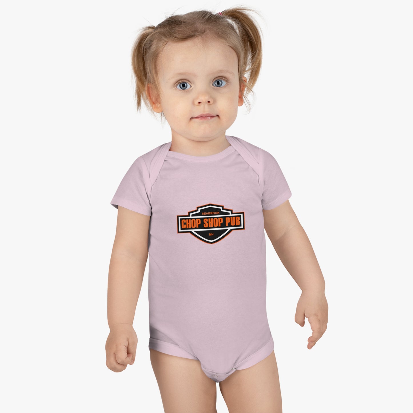Baby Short Sleeve Logo Onesie®