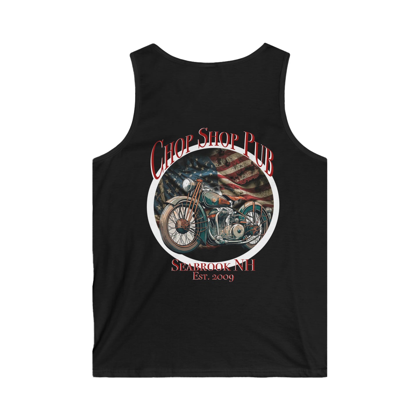 Men’s Vintage Motorcycle Tank Top