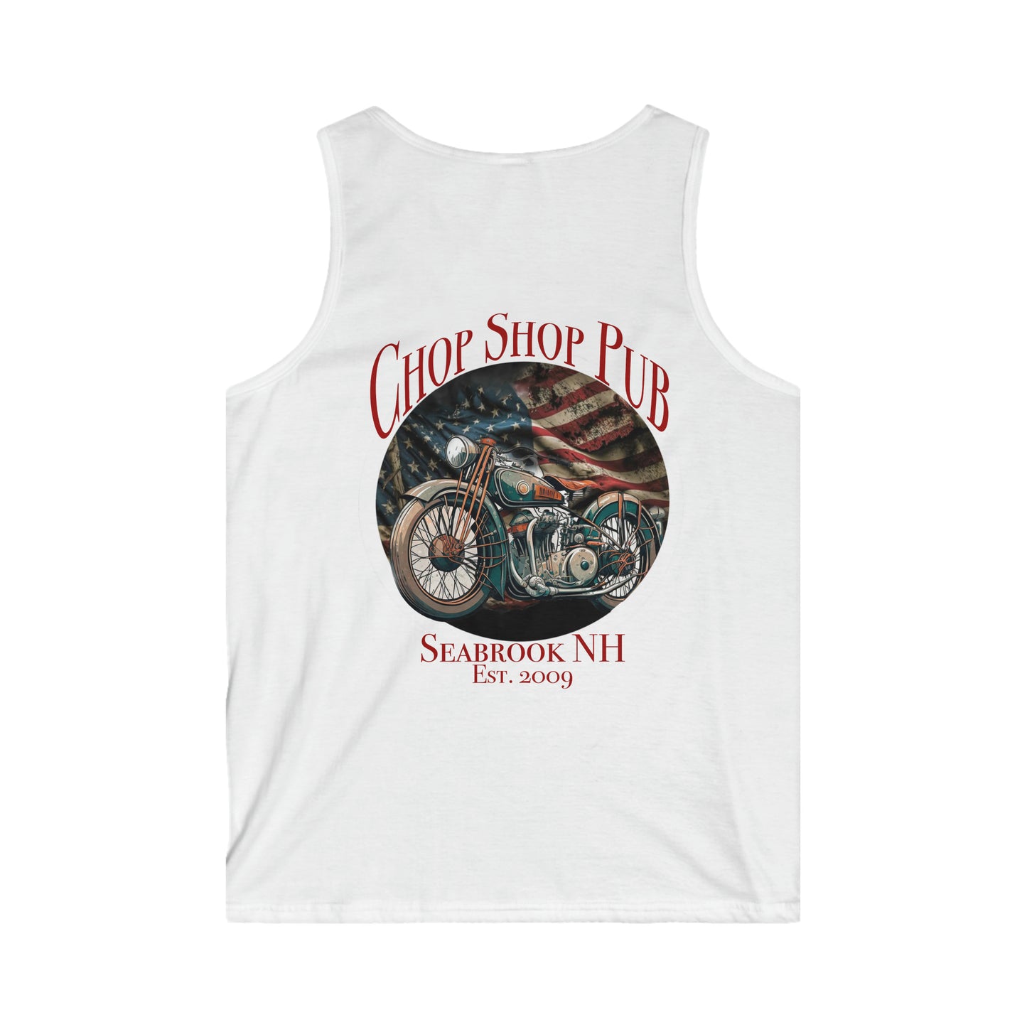 Men’s Vintage Motorcycle Tank Top