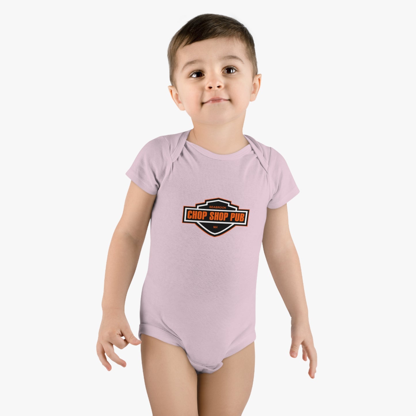 Baby Short Sleeve Logo Onesie®