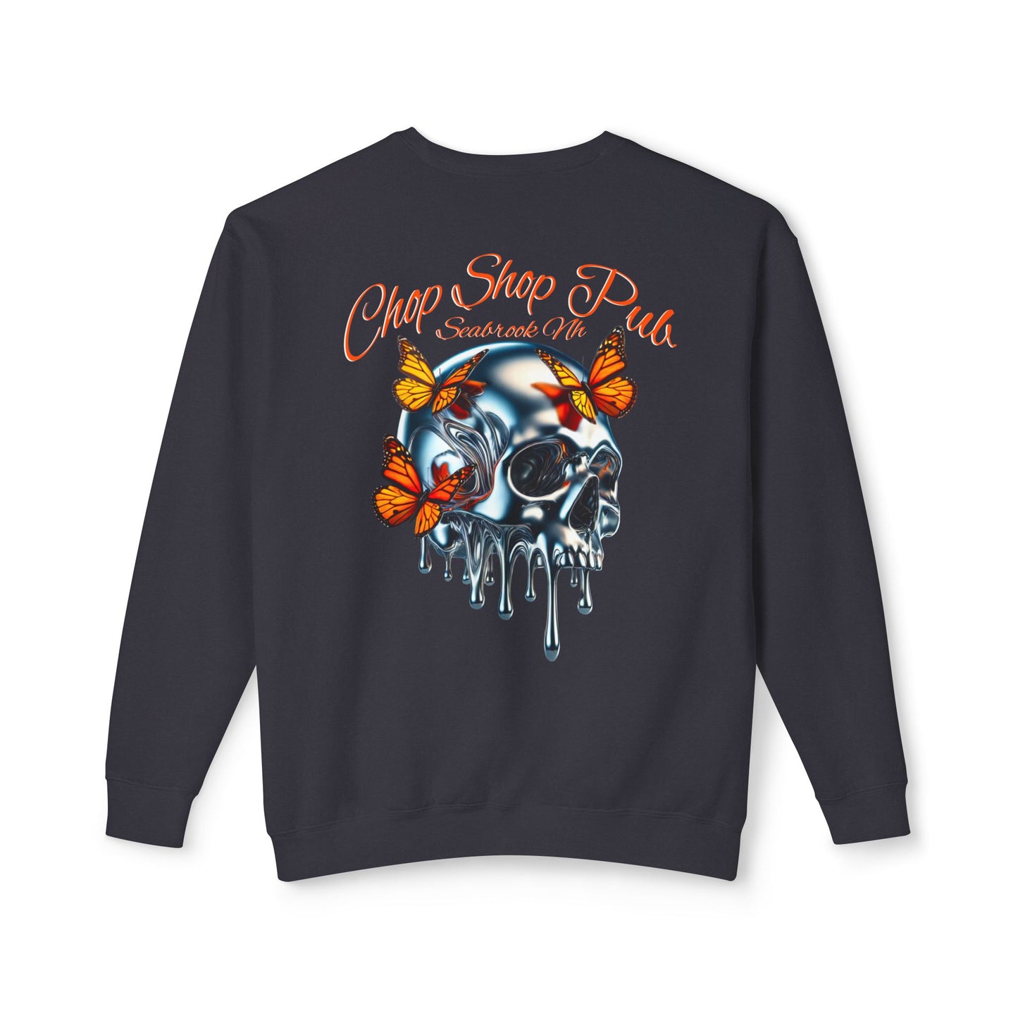 Chrome Skull Crewneck Sweatshirt