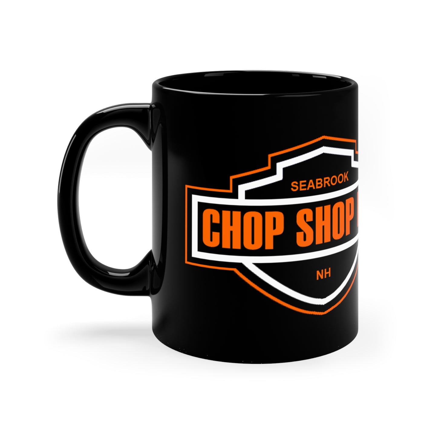 11oz Black Logo Mug