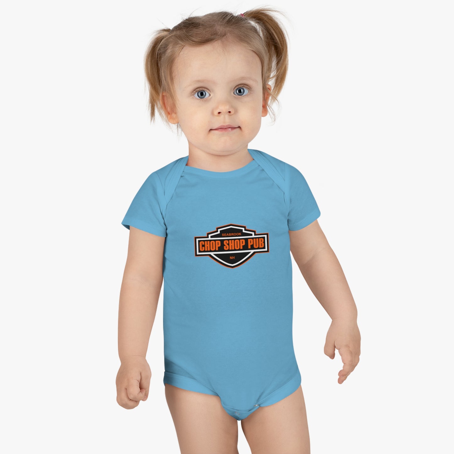 Baby Short Sleeve Logo Onesie®