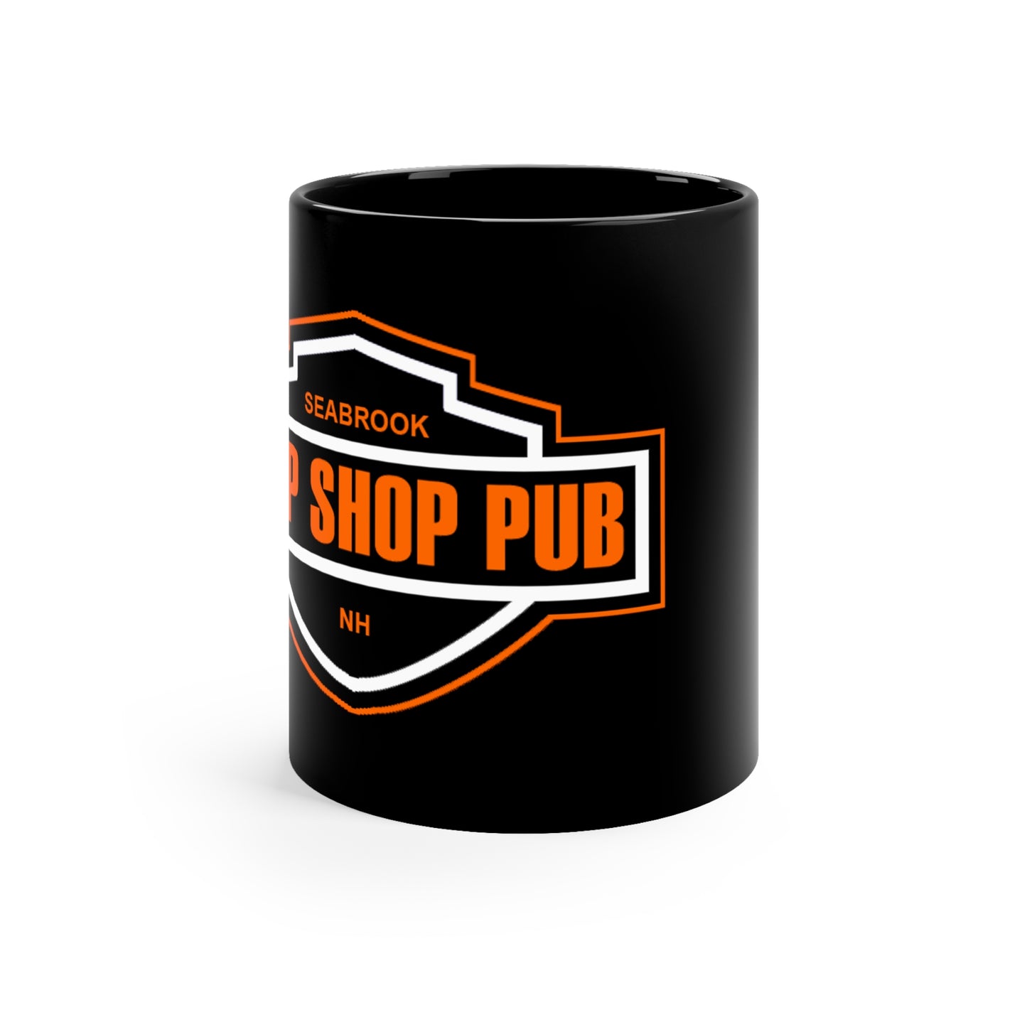 11oz Black Logo Mug