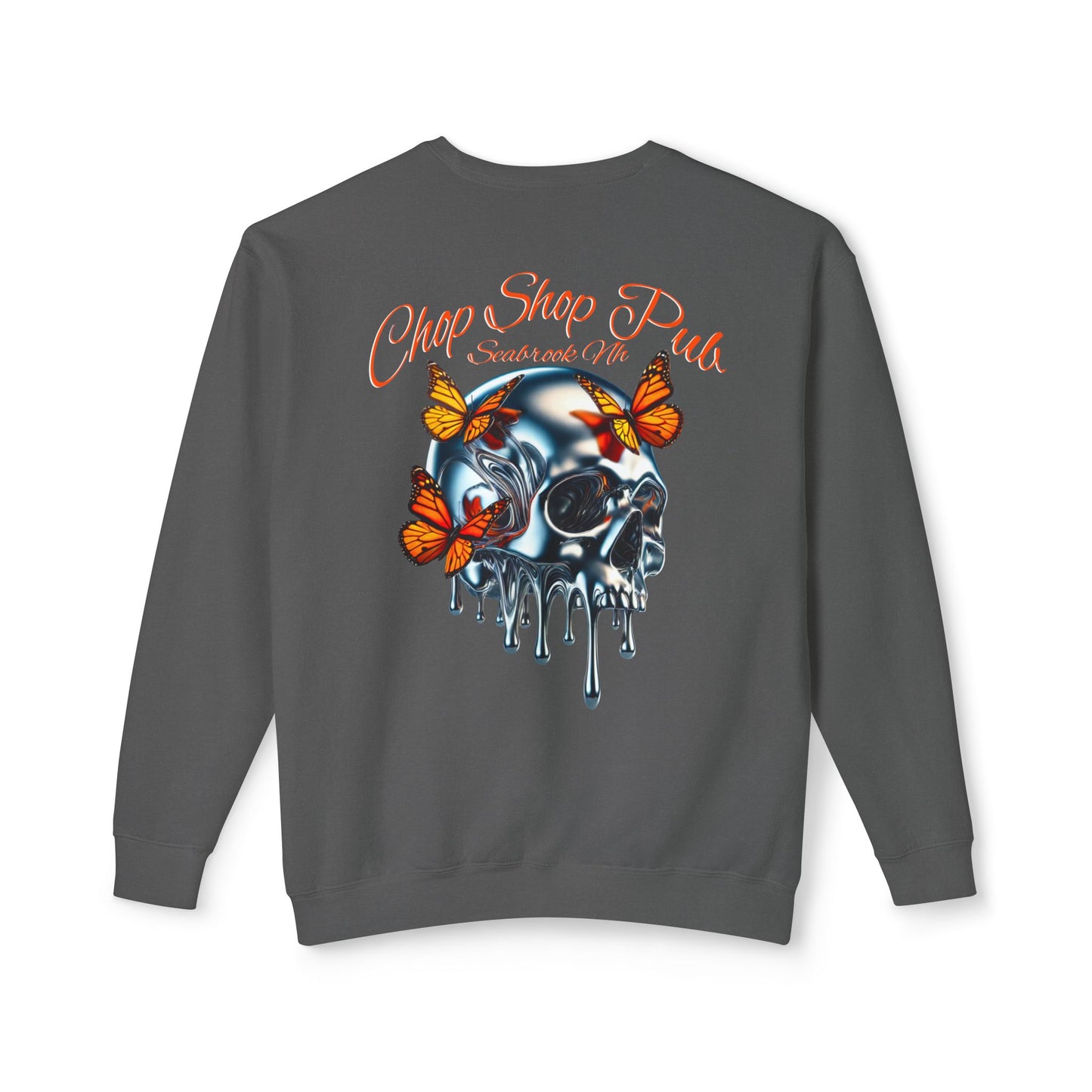 Chrome Skull Crewneck Sweatshirt