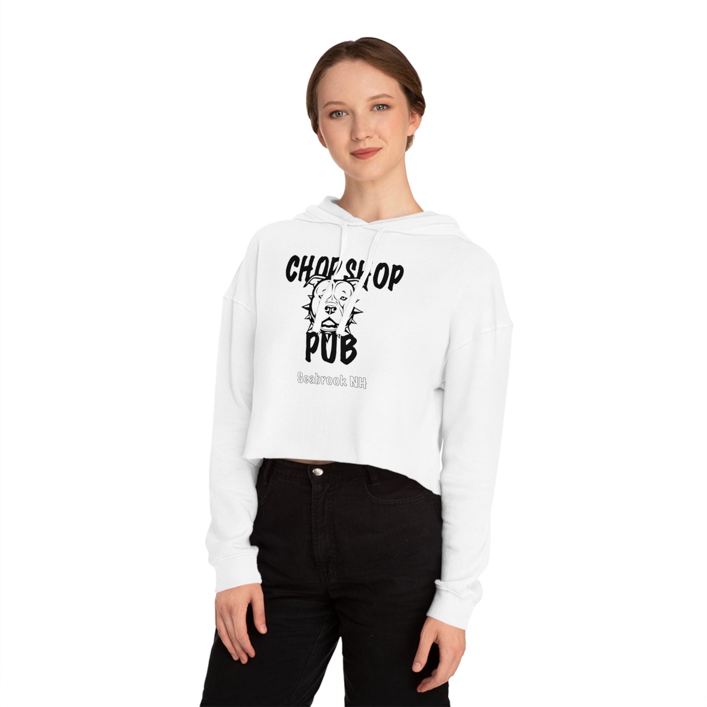 Mascot Cropped Hoodie