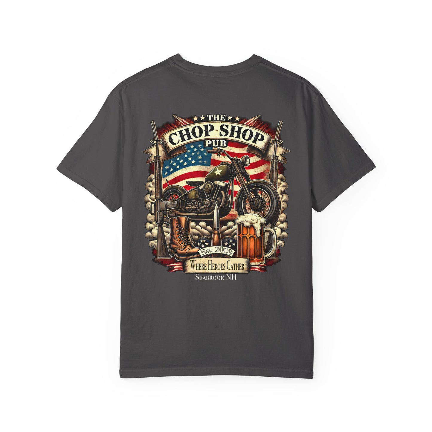 "Where heroes gather" T-shirt