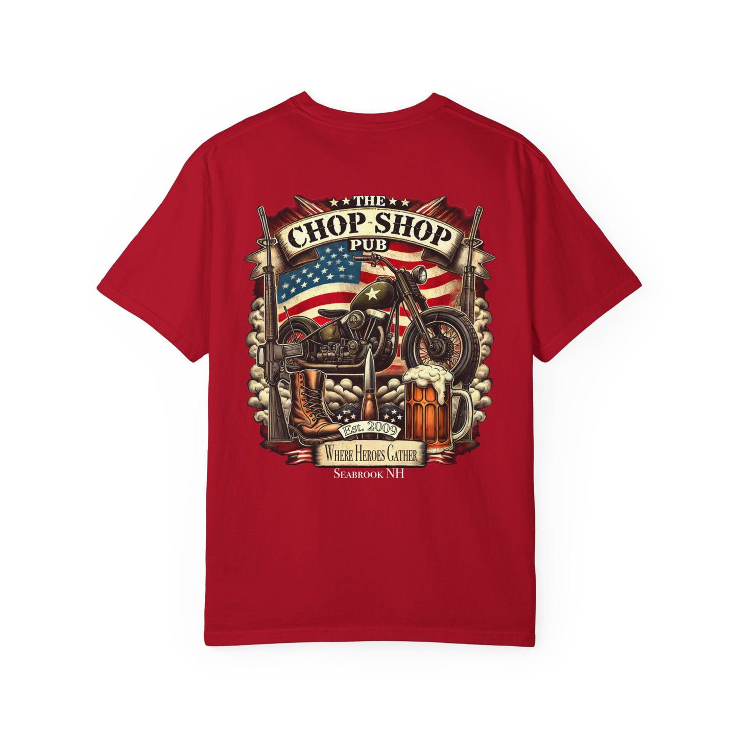 "Where heroes gather" T-shirt